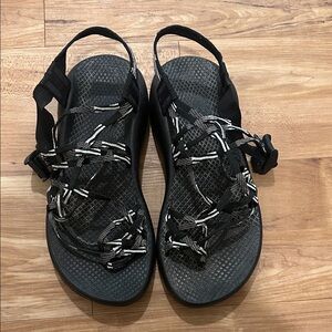 Chaco Black and Gray Sandals